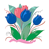 Tulipes clip art – Fleurs gratuite