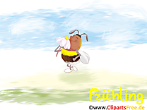 Abeille image - Fonds d'écran clipart