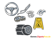 Automobile clip art – Fonds d'écran gratuite