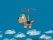 Chien volant fonds d'écran image à télécharger