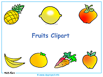 Fruits et légumes clip art fond d ecran