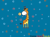 Girafe clipart gratuit - Fonds d'écran dessins