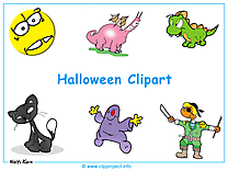 Halloween clip art fond d'écran