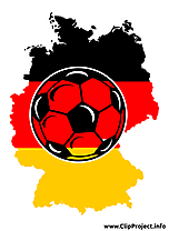 Football clipart - Allemagne images gratuites