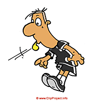 Arbitre clipart football