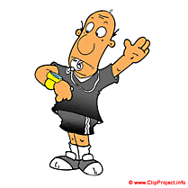 Football arbitre clip art clip art