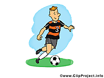 Jeu clip arts gratuits - Football illustrations