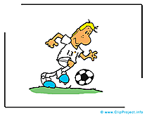 Joueur clip art – Football gratuite