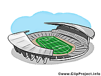 Stade image gratuite - Football illustration