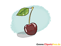 Cerise clip arts gratuits - Fruits illustrations