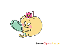 Clipart pomme - Fruits dessins gratuits