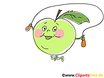 Dessin pomme - Fruits cliparts à télécharger