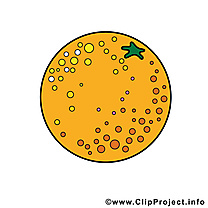 Orange dessin à télécharger - Fruits images
