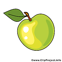 Pomme cliparts gratuis - Fruits images