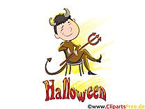 Diable clip art – Halloween gratuite