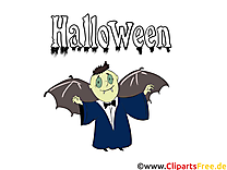 Dracula clip arts gratuits - Halloween illustrations