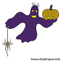 Phantôme halloween illustration gratuite