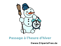 Bonhomme de neige dessin à télécharger - Hiver images