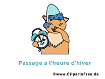 Chat clip art gratuit – Hiver images