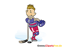 Clip art gratuit joueur  – Hockey images