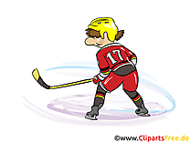 Hockey illustration à télécharger gratuite