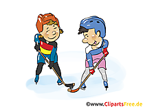 Hockeyeur dessin - Hockey cliparts à télécharger