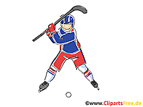 Image joueur - Hockey images cliparts