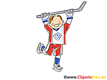 Joueur image gratuite - Hockey cliparts