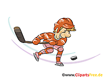 Palet illustration gratuite - Hockey clipart