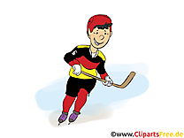 Sport d'hiver dessin - Hockey images