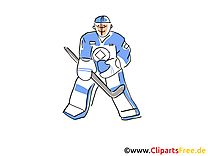 Sport d'hiver images - Hockey dessins gratuits