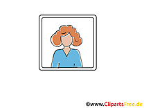 Femme clip art gratuit – Icône images