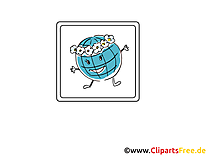 Globe images - Icône clip art gratuit
