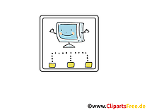 Ordinateur dessin - Icône cliparts à télécharger