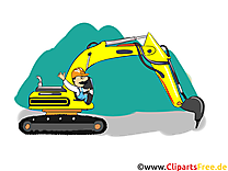 Excavateur image à télécharger - Industrie clipart