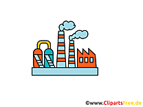 Industrie image gratuite - fabrique illustration