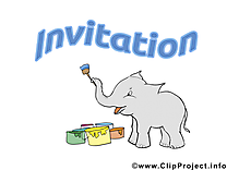 Éléphant images - Invitation clip art gratuit