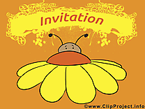 Insect clip art gratuit - Invitation dessin