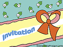 Invitation dessin clip arts gratuits