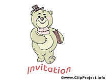 Ours clipart - Invitation dessins gratuits