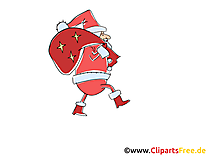 Clip art père noël – Saint Nicolas image gratuite