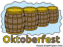 Clip arts gratuits Oktoberfest  illustrations