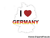 J'aime l'Allemagne image - Unité clipart
