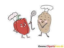 Patate tomate image gratuite - Légume illustration