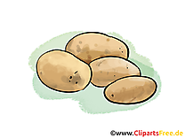 Pomme de terre clip art gratuit - Légume dessin