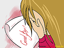 Femme pleure dessin - Adieu à télécharger