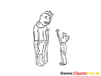 Homme clipart à imprimer - Guéris vite images