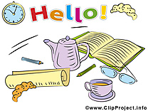 Bonjour clip art gratuit images