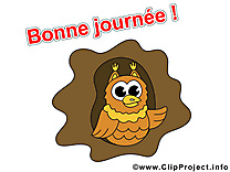 Hibou cliparts gratuis - Bonne semaine images