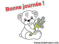 Ours image gratuite - Bonne semaine cliparts